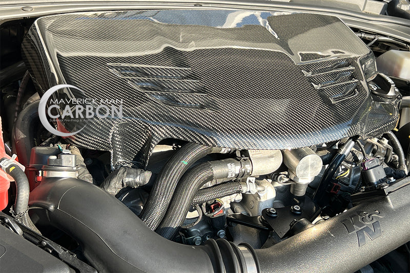 NEW Cadillac ATS-V and CT4-V Blackwing Carbon Fiber Engine Cover