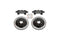 Chevy SS Sedan 15 inch Rear Brake Conversion Kit