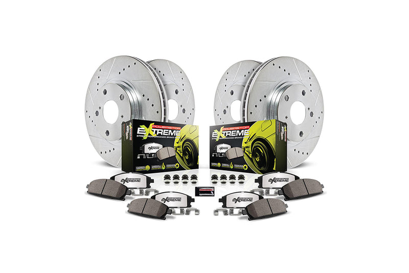 Pontiac G8 Power Stop Z26 Street Warrior Brake Upgrade Kit